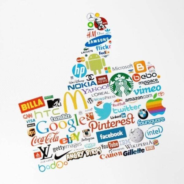 brand logos thumbs up