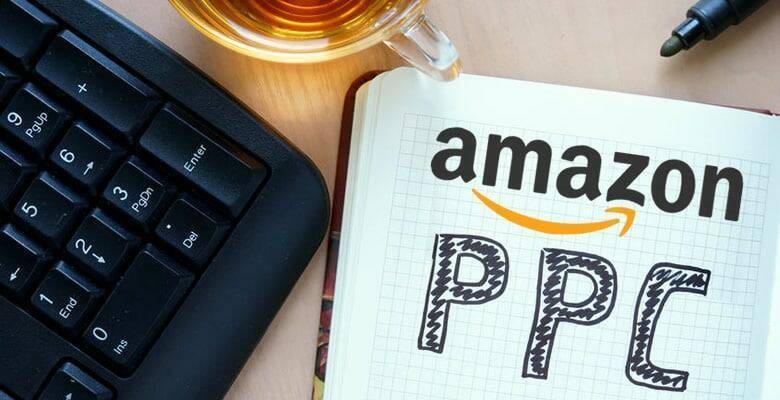 Amazon PPC on notepad