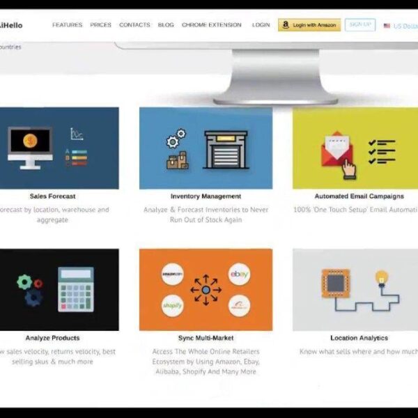 Overview of AiHello home page