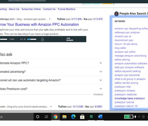 Pasted into Amazon PPC Are we doing it right