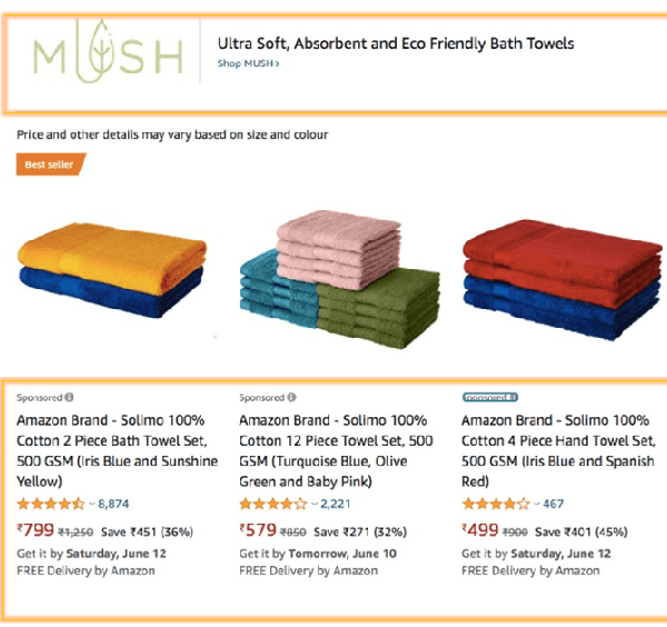 Pasted into Ads for Amazon Sponsored Products vs Amazon Sponsored Brands