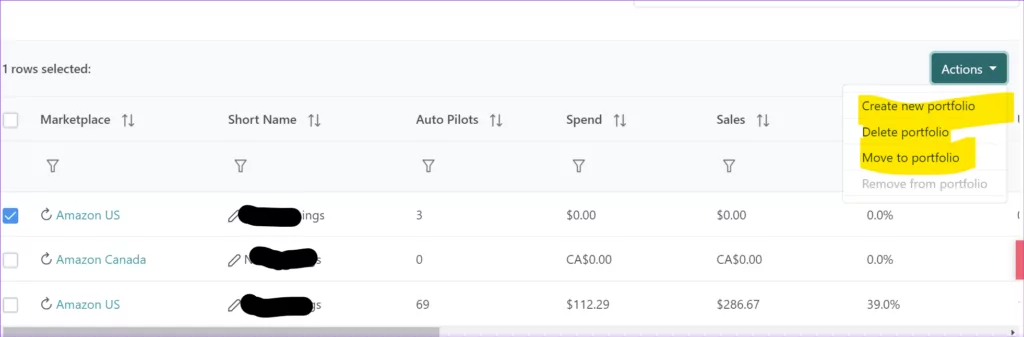 screenshot of aihello autopilot showing profile portfolio