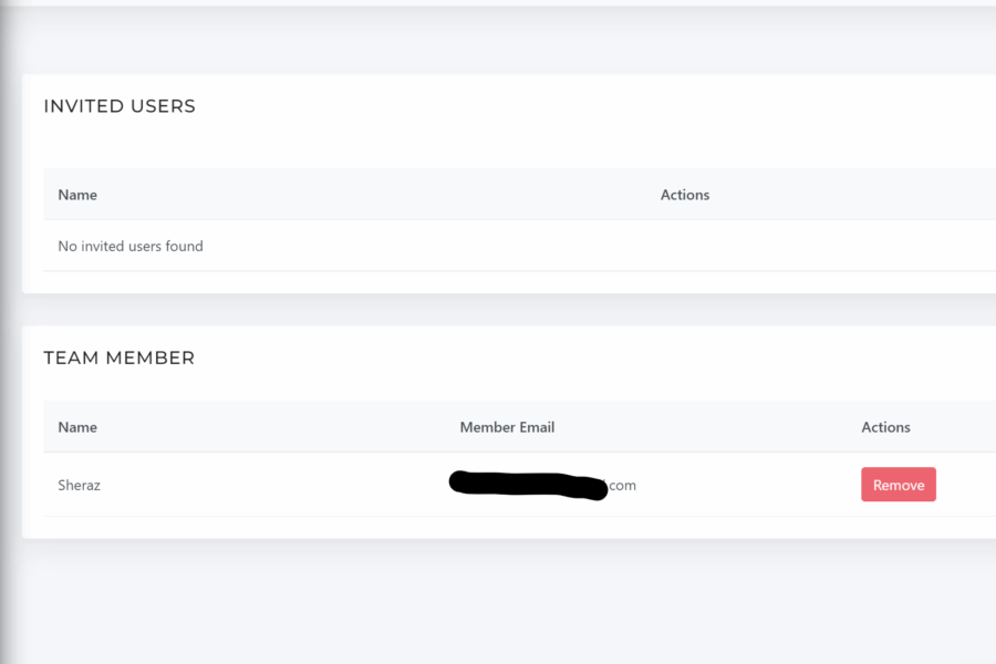 Inviting team members for your Amazon advertising PPC software
